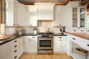 White modern kitchen